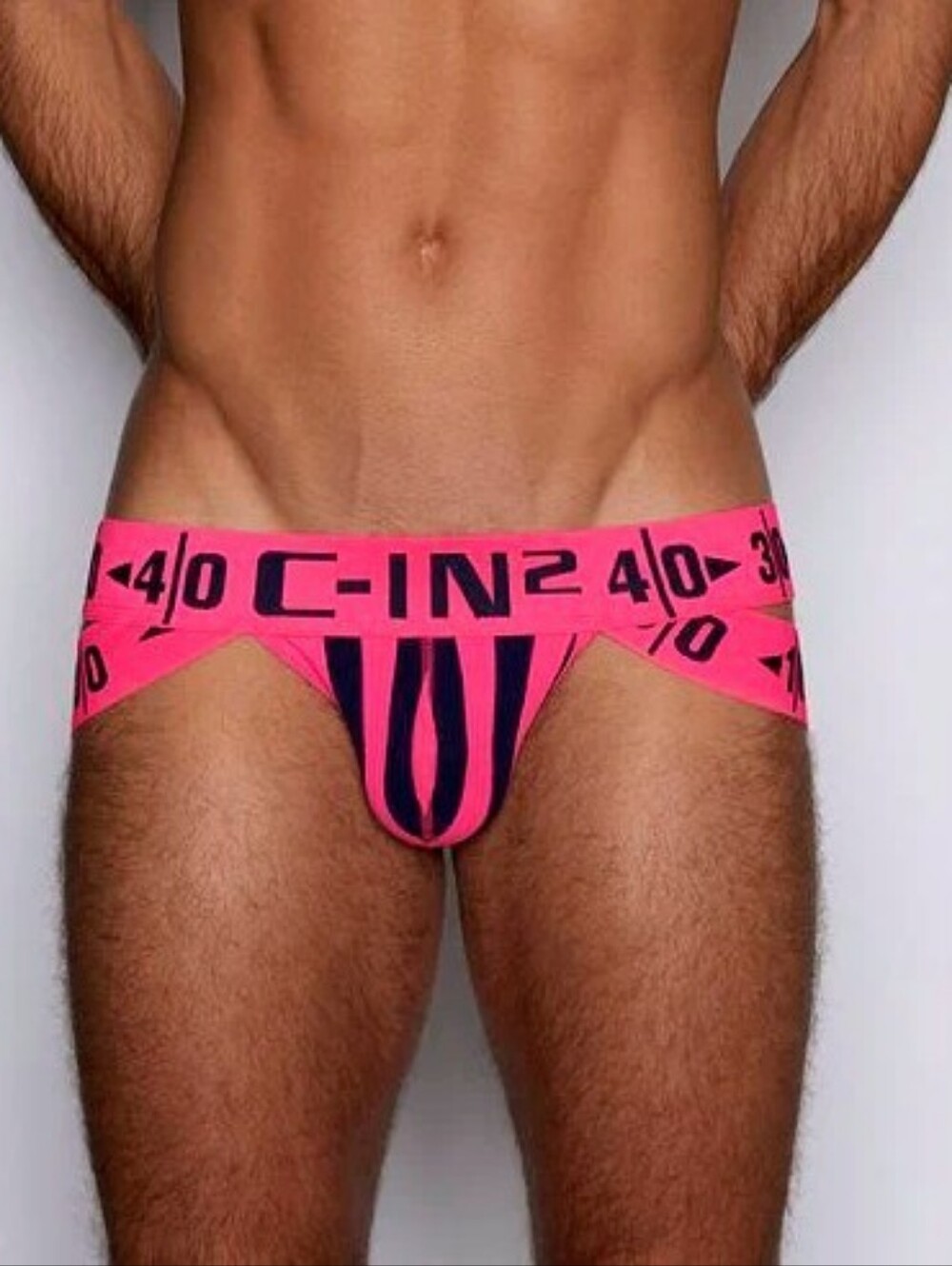 C-IN2 Men's H+A+R+D Hustle Brief Underwear New Size Large
